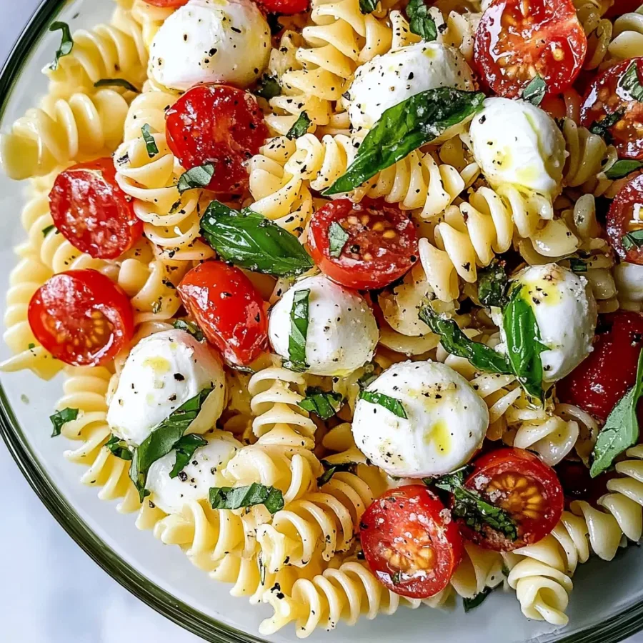 450G Testovinovy Salat S Mozzarellou A Rajcaty