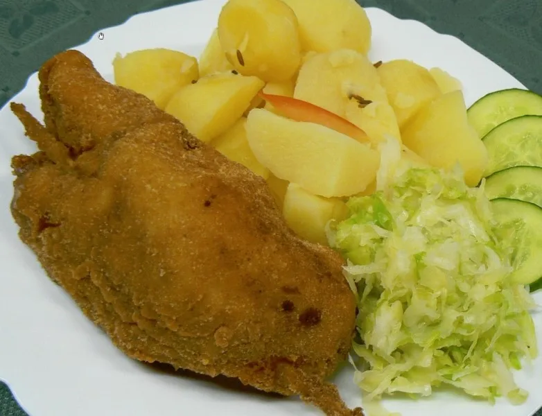 200G Smazena Kureci Kapsa Plnena Nadivkou Brambor Okurka