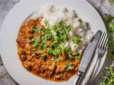 Butter Chicken, s jasmínovu rýží