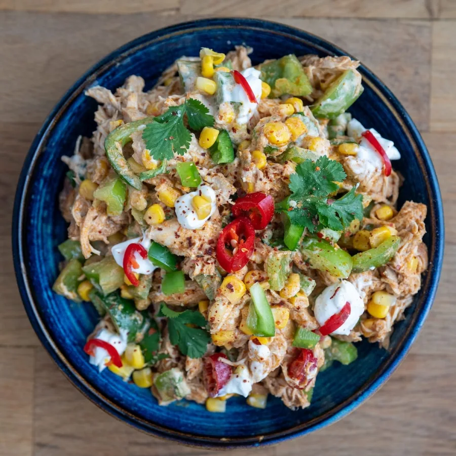 Meal 361 400G Bbq Kureci Salat Cesnek Slanina Avokado Zelenina Smes Salatu Vejce Cesnekovy Dresink