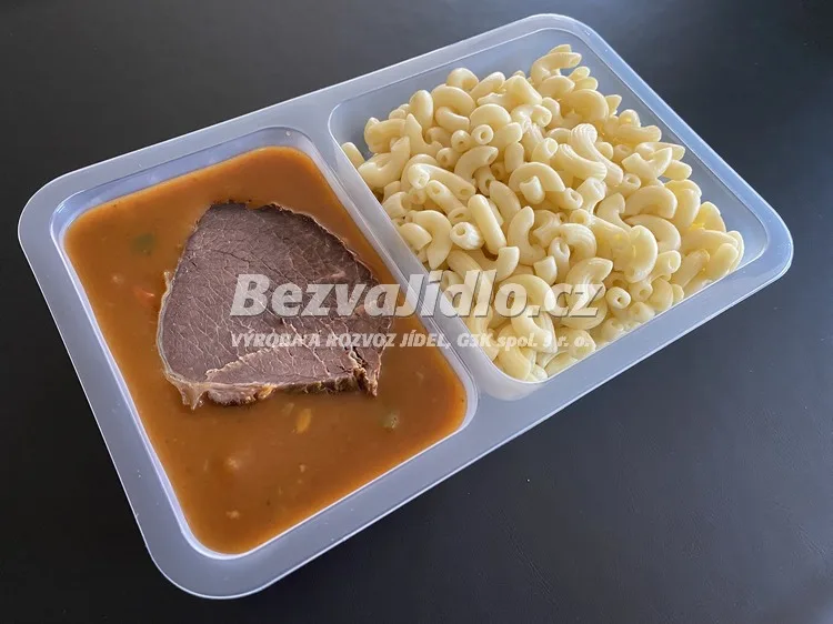 Meal 371 Cikanska Hovezi Pecene S Testovinami