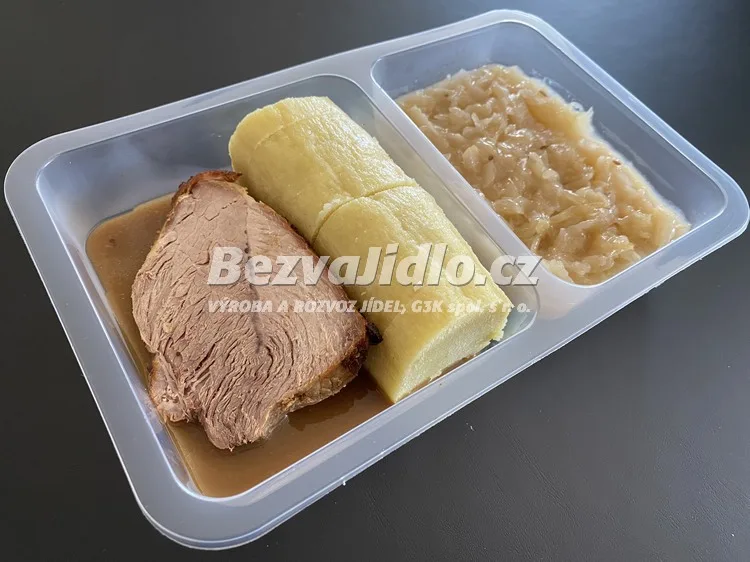 Meal 470 Veprova Plec Pecena Po Selsku S Bramborovym Knedlikem A Dusenym Zelim