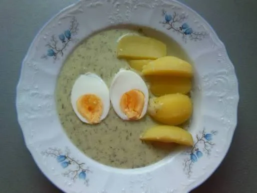 Meal 533 2Ks Varene Vejce V Koprove Omacce S Varenym Bramborem