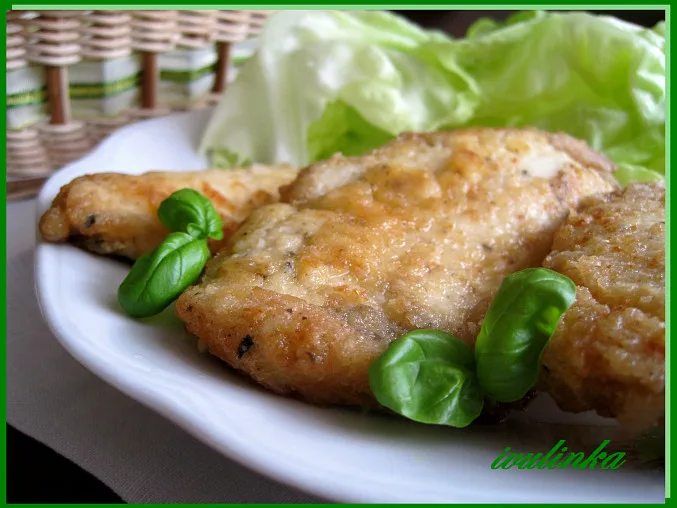 Meal 578 Smazena Kureci Prsicka V Pivnim Testicku S Opecenym Bramborem A Tatarskou Omackou