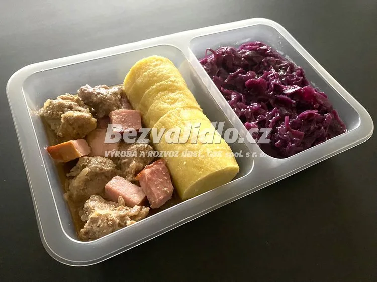 Meal 659 Bavorske Vypecky Veprove Uzene S Bramborovym Knedlikem A Cervenym Zelim