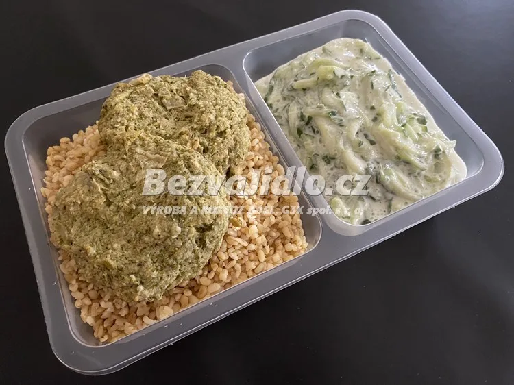 Meal 748 Brokolicove Medailonky S Bulgurem A Tzatziky