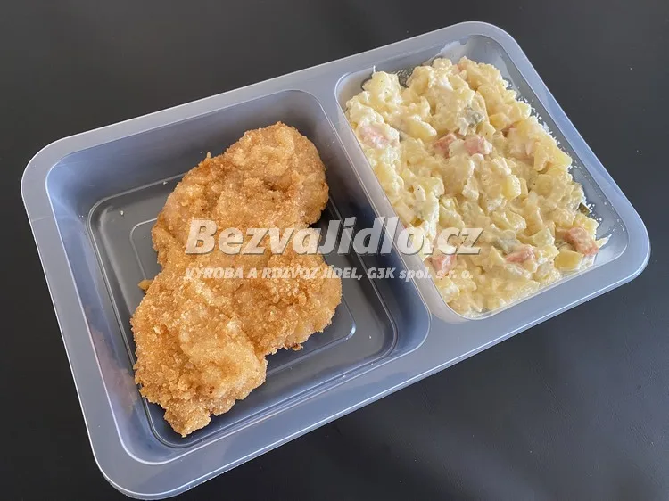 Meal 798 Smazeny Veprovy Rizek S Domacim Bramborovym Salatem