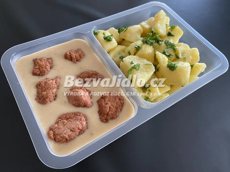 Meal 800 Svedske Masove Kulicky S Jemnym Prelivem A Petrzelkovym Bramborem